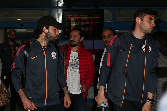 Galatasaray Trabzon'a Ulaştı