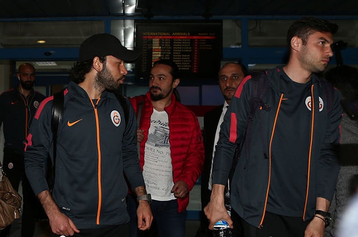 Galatasaray Trabzon'a Ulaştı