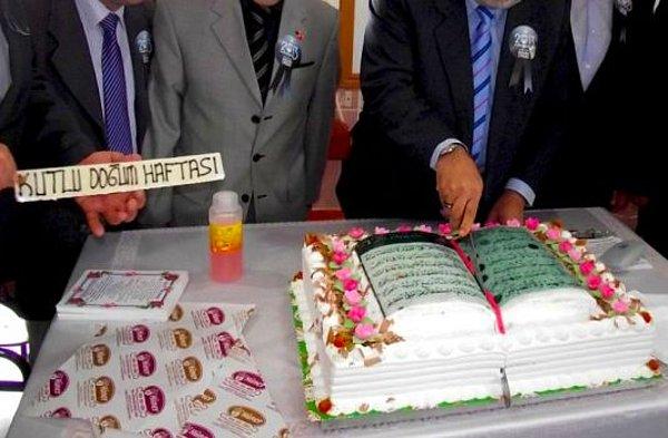 Diyanet'ten Kur'an-ı Kerim tasarımlı pasta iddiasına soruşturma