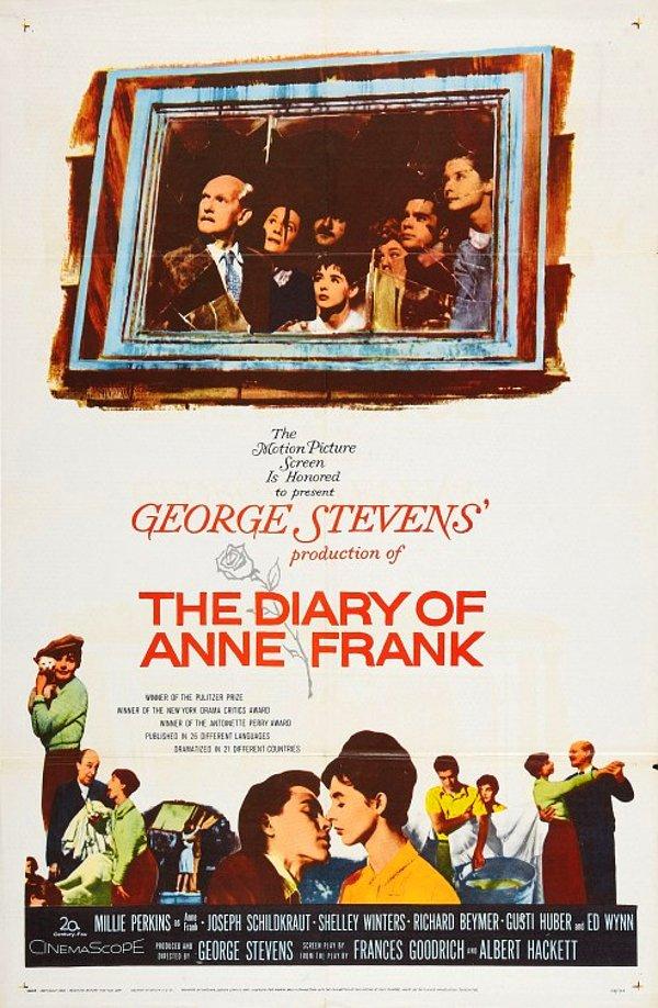 2. The Diary of Anne Frank - Anne Frank'in Hatıra Defteri (1959)