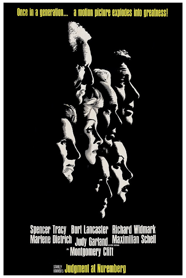 3. Judgment at Nuremberg - Nüremberg Duruşması (1961)