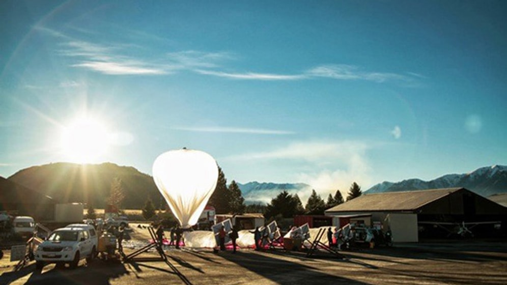 Google'ın İnternet Taşıyan Balonlarının Uçmasına Çok Az Kaldı