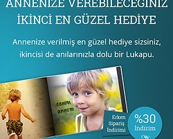 Türkiye’nin en büyük fotokitap markası Lukapu, Anneler Günü için bir kampanya hazırladı. 20 Nisan 2015 – 27 Nisan 2015 tarihleri arası geçerli olan kampanyada tüm ürünler %30 indirimli.