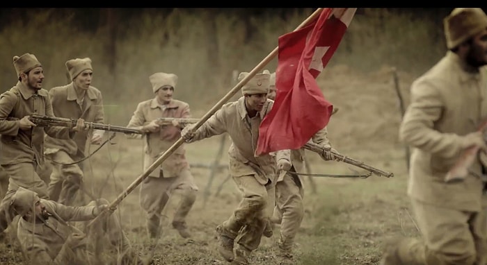 Erdoğan'ın da Şiir Okuduğu Çanakkale Zaferi'nin 100. Yıl Dönümü İçin Hazırlanan Tanıtım Filmi