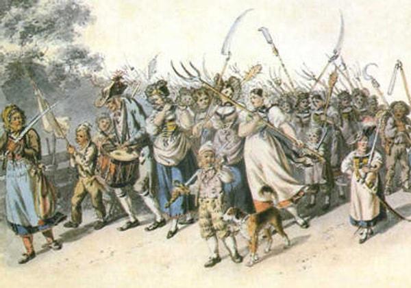 20. 1802 yılında İsviçreliler "Stecklikrieg" adını verdikleri bir iç savaşa tutuşuyorlar.
