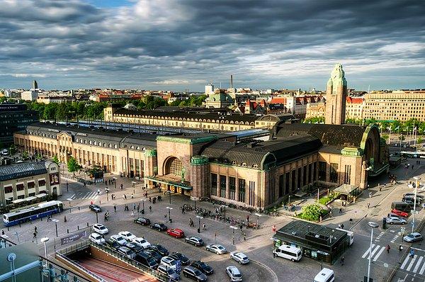 Helsinki Central Railway Station, Finlandiya