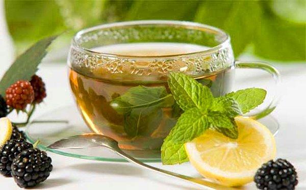 1. Yeşil Çay ve Biberiye Çayı