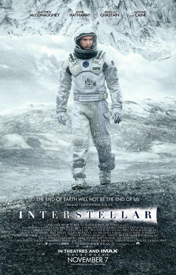 3. Interstellar (Yıldızlararası), 2014