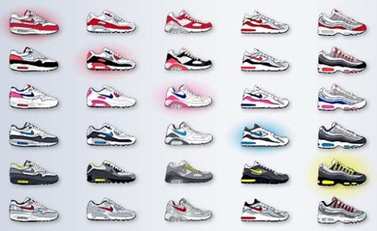 internacional accidente Ennegrecer Geçmişten Günümüze Üretilen Tüm Nike Air Max Modelleri