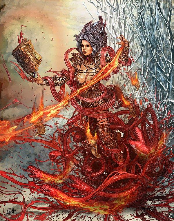 Wizard - Blood and Fire Hydra - Sihirbaz - Kan ve Ateş Suyılanı