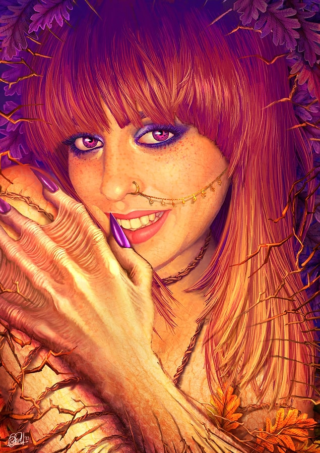 Purple Lamia - Mor Lamia