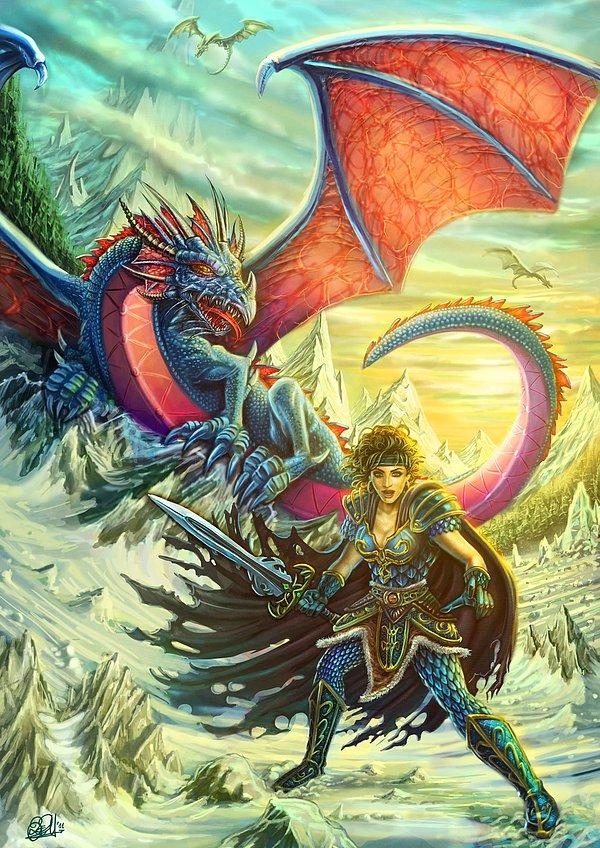 Kitiara the Dragon Highlord, and the Blue Dragon Army - Kitiara'nın Ejderhası Highlord ve Mavi Ejderha Ordusu
