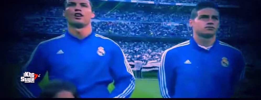 Ronaldo'nun Şampiyonlar Ligi Marşını Mırıldanması