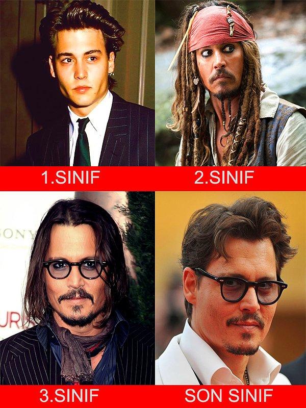 3. Johnny Depp - İstanbul Üniversitesi - Fizik Bölümü