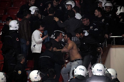 Voleybol Derbisinde Olaylar Çıktı