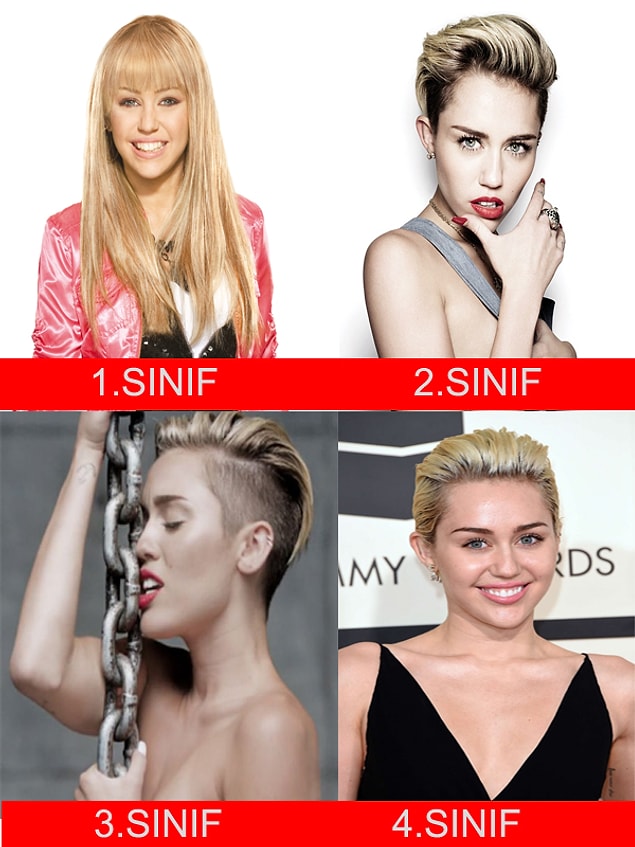 7. Miley Cyrus - Eskişehir Osmangazi Üniversitesi - Metalurji ve Malzeme Mühendisliği