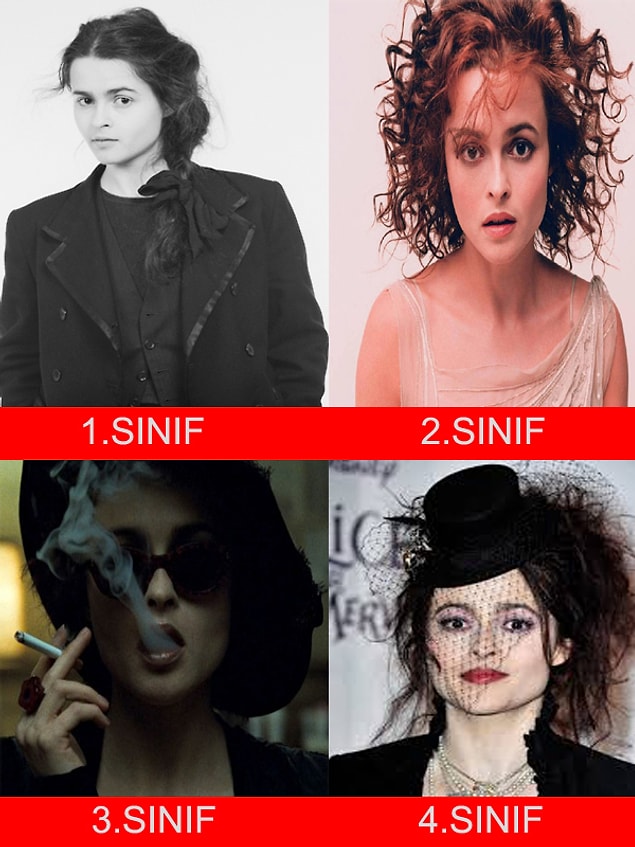 10. Helena Bonham Carter - Boğaziçi Üniversitesi - Felsefe Bölümü