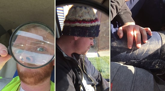 Güneş Işığını Büyüteçle Yansıtıp Telefona Dalan Arkadaşının Elini Yakan Adam