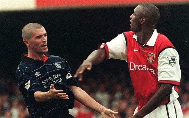 17. Roy Keane'den Patrick Viera'ya