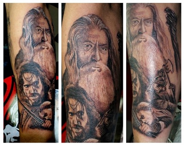 18. Gandalf ve saz arkadaşları
