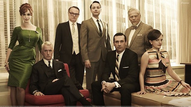23. Mad Men | (2007– ) | IMDB / 8,7