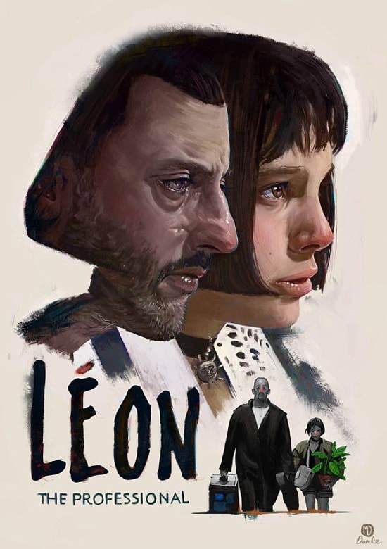 Leon ; The Professional'ı Özlemenize Sebep Olacak Unutulmaz Replikler ve Muhteşem İllustrasyonlar