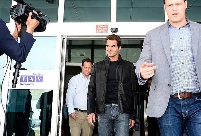 Federer İstanbul'da