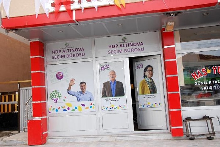 HDP Seçim Bürosuna Silahlı Saldırı