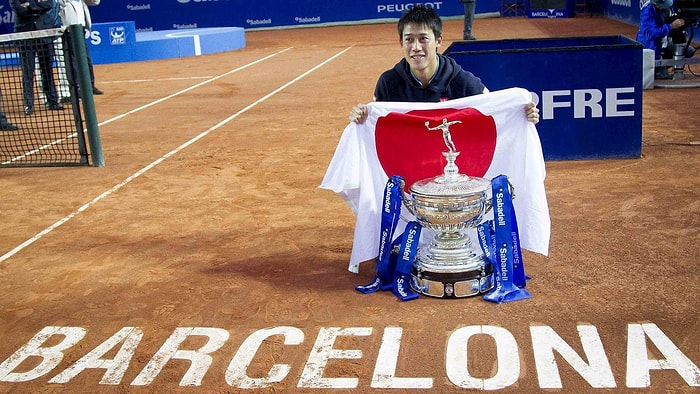 Barcelona Açık'ta Şampiyon Nishikori