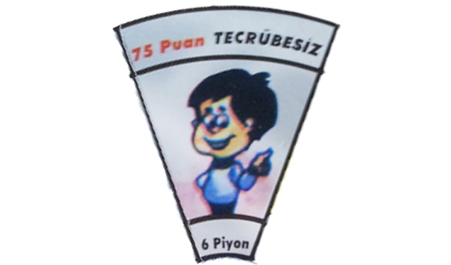 TECRÜBESİZ çıktın!