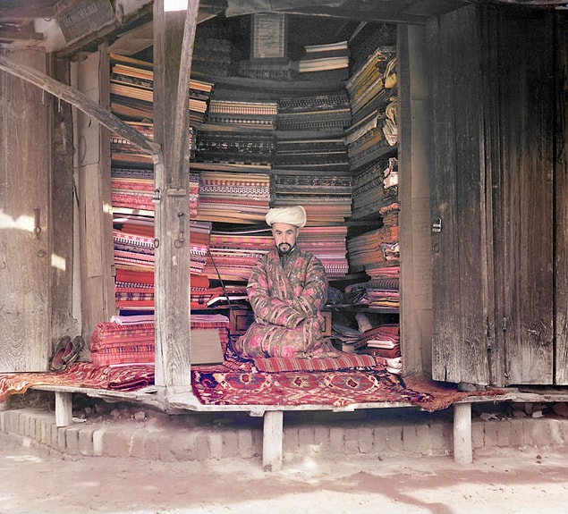 21. Semerkant'da bir kumaş taciri (1905-1915)