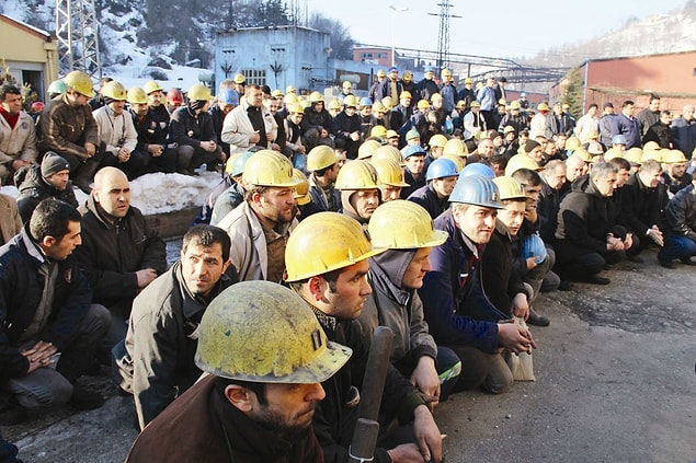 2. Türkiye ölümlü iş kazalarında Avrupa birincisi, Dünya 3'üncüsü.