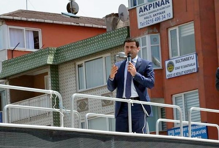 Demirtaş: 'Kralınıza Tansiyon Hapı Ayarlayın'