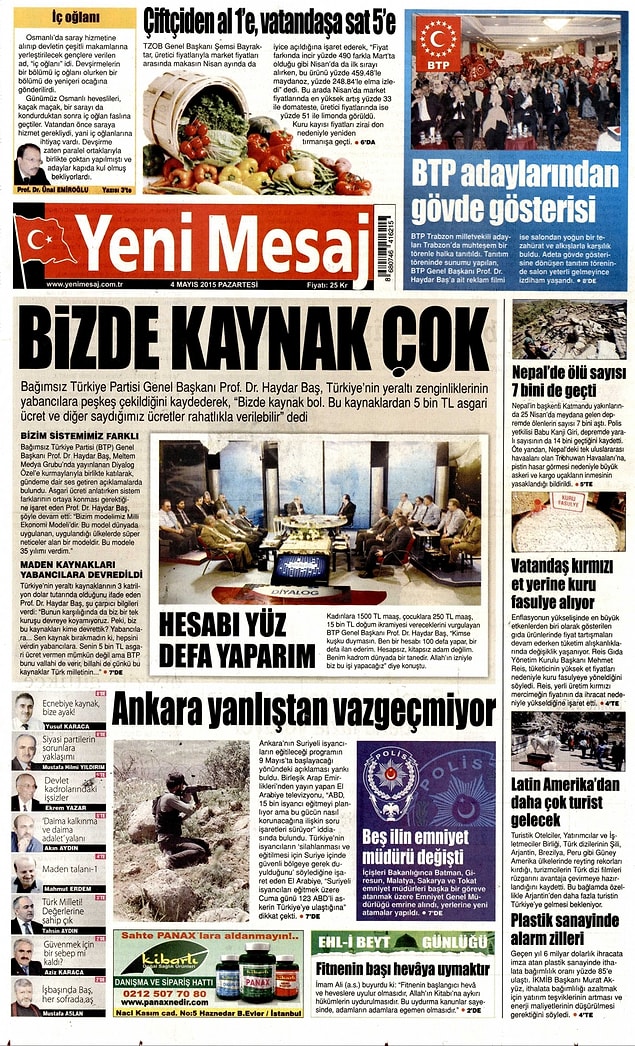 Yeni Mesaj