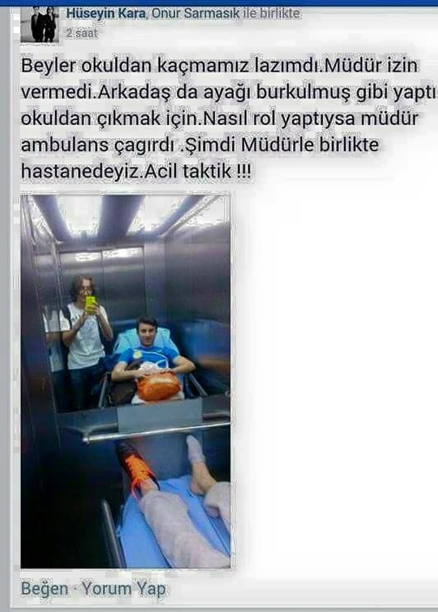 22. Sağlık bu şakaya gelmez :D