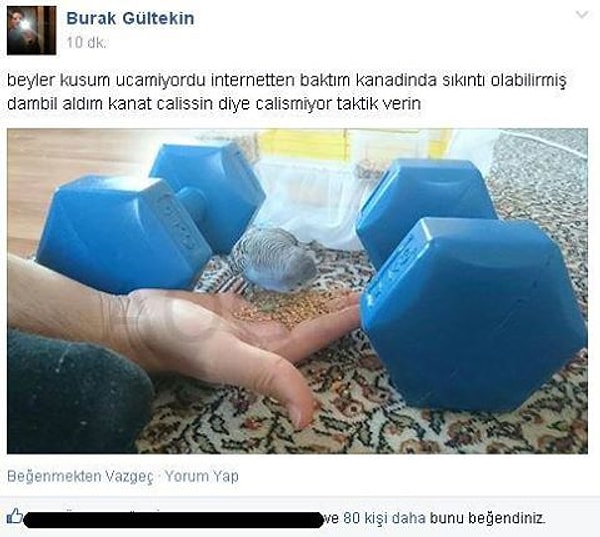 19. 5'lik alsaydın bunları kaldıramaz şu an