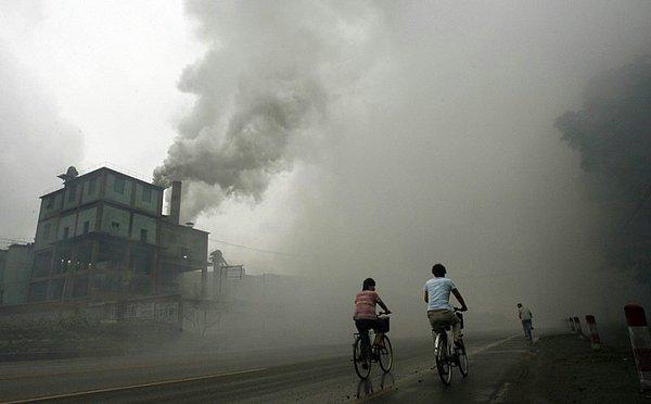 22. Hava kirliliği zaten kontrolden çıkmış durumda.