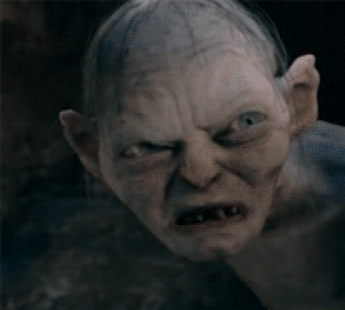 "O paylaşımdaki görüntüler kötü karakterli Gollum değil, sevimli ve iyi kalpli olan Smeagol"