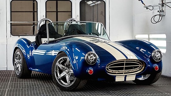 3D Yazıcıyla Karbon Fiber ve Plastikten Üretilen Shelby Cobra