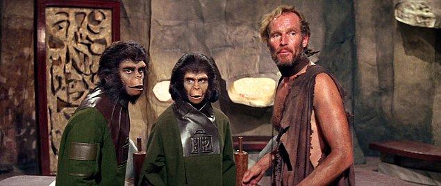 19. Planet of the Apes / Maymunlar Cehennemi | IMDB: 8,0 (1968)