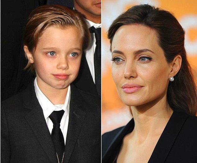 22. Angelina Jolie ve Shiloh Jolie-Pitt