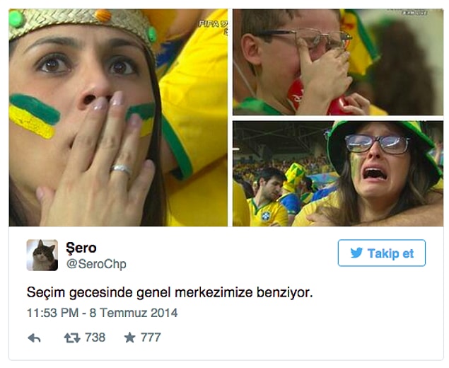 An geldi partisiyle dalga geçti