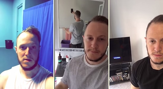 Rastgele Salladığı Objeleri Ait Olduğu Yerlere Yerleştiren Adam