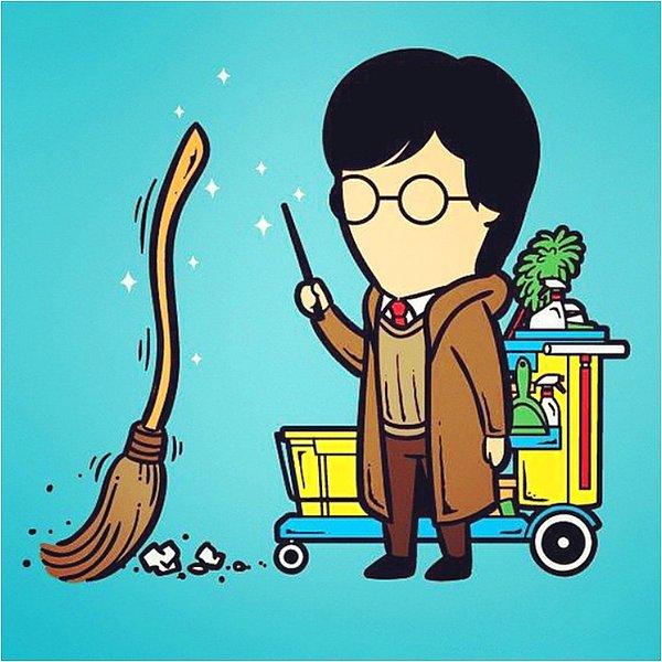 17. Harry Potter - Temizlik Şirketinde