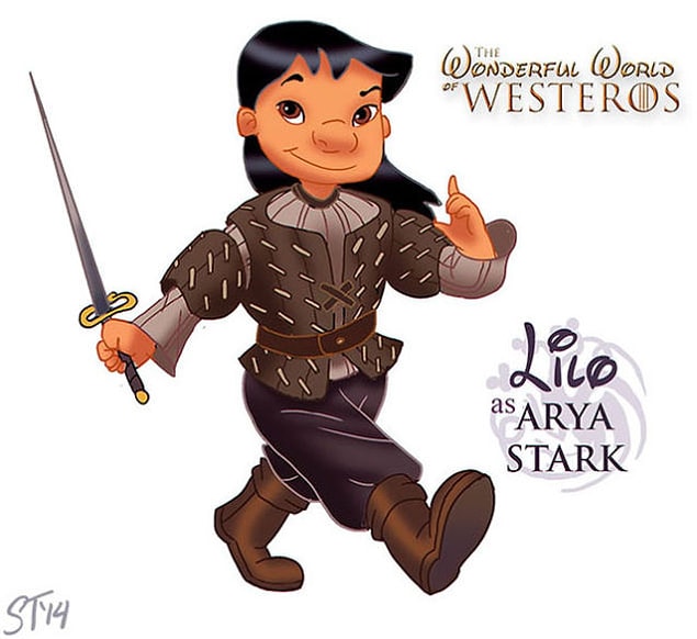 12. Lilo - Arya Stark