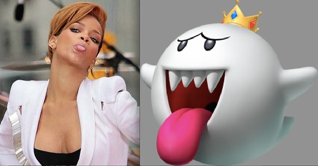 6. King Boo & Rihanna