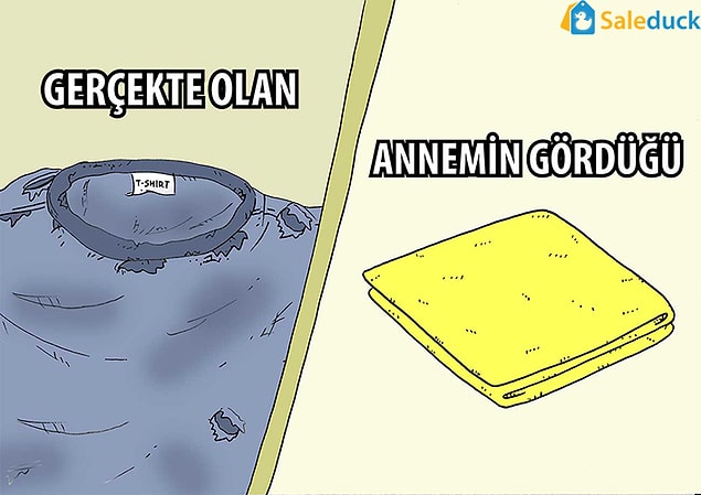 4- Her kıyafet elbet bir gün toz bezi olacaktır :