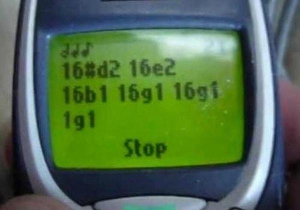 Bonus - Nokia 3310 - Melodi Besteleme