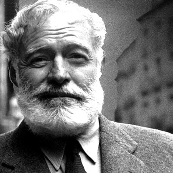 7. Ernest Hemingway – 5