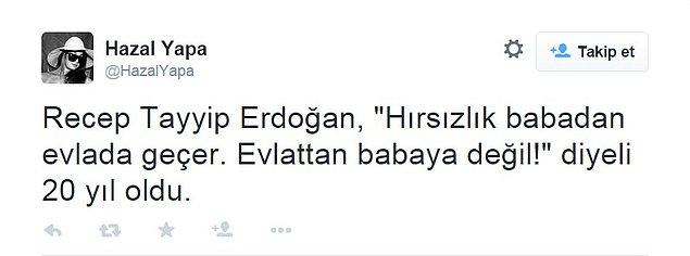23. Recep Tayyip Erdoğan'ın Hırsızlık Konusundaki Düşünceleri